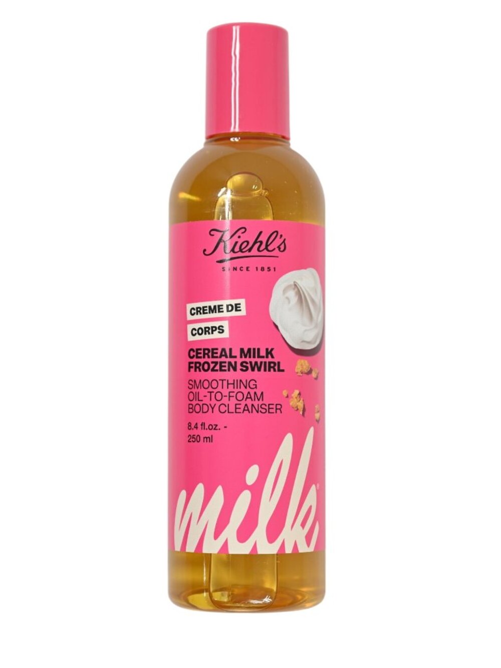 Kiehl's x Milk Bar Creme de Corps Cereal Milk Frozen Swirl Body Cleanser